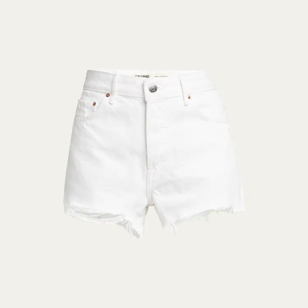 GRLFRND from REVOLVE Helena High Rise Cutoff Short in Topanga White